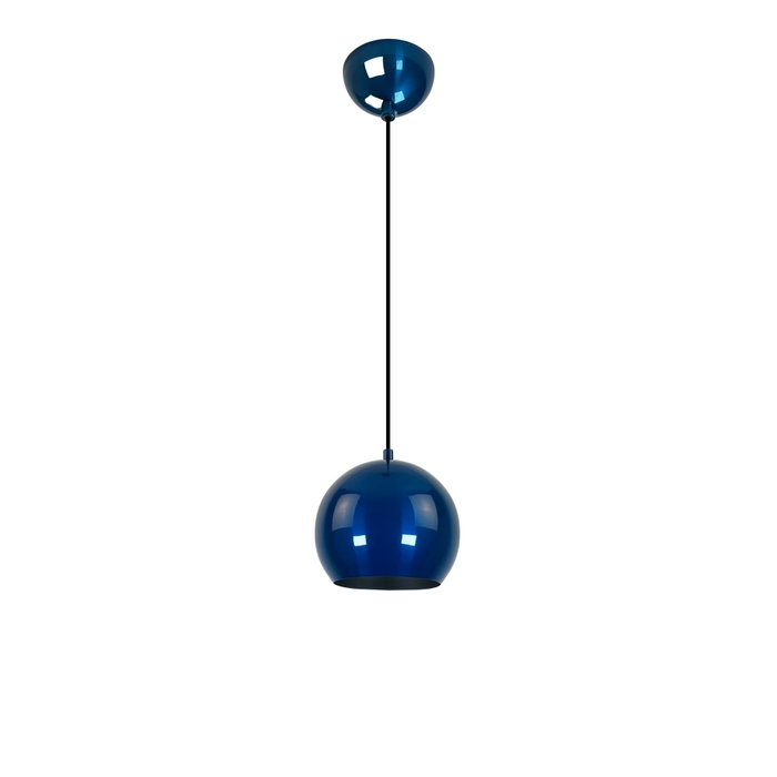 Opviq Lámpara de Araña de Metal Azul Ajustable